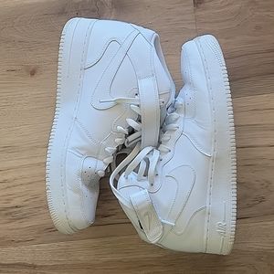 Nike All White Air Force 1 High
